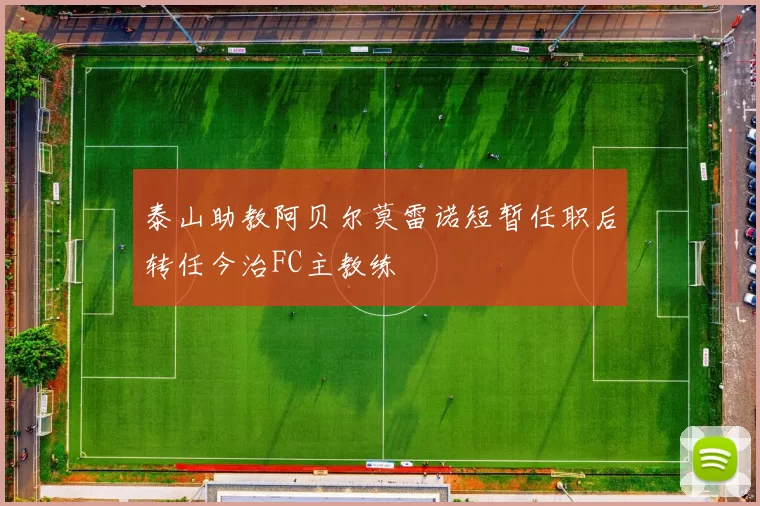 泰山助教阿贝尔莫雷诺短暂任职后转任今治FC主教练