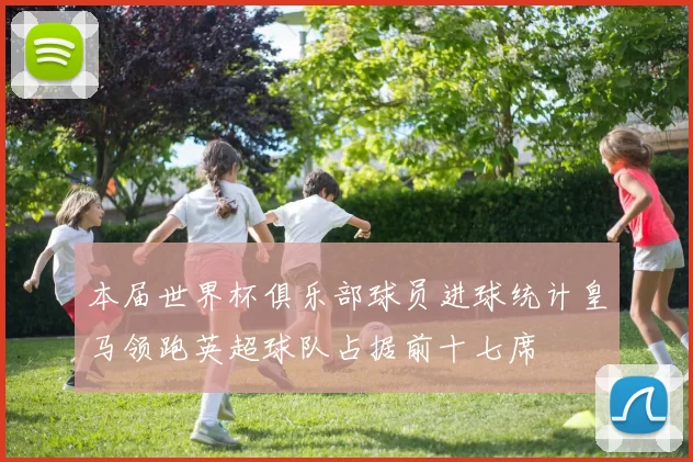 本届世界杯俱乐部球员进球统计皇马领跑英超球队占据前十七席